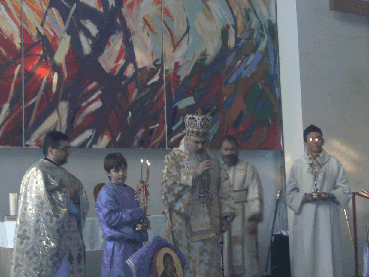 Besuch des Metropoliten Serafim - Januar 2009